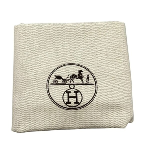 Hermes Garden Party TPM Negonda Toile Blue Leather Tote Bag Shoulder Handbag - Picture 10 of 10